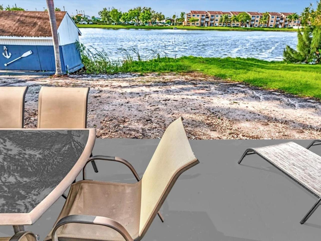 2Br Lakeside Getaway - Peaceful Waterfront Stay Davie Exterior foto